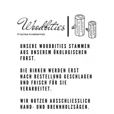 WoodBitie Standard – Frisches Knabberholz für Pferde, Ziegen und Alpakas